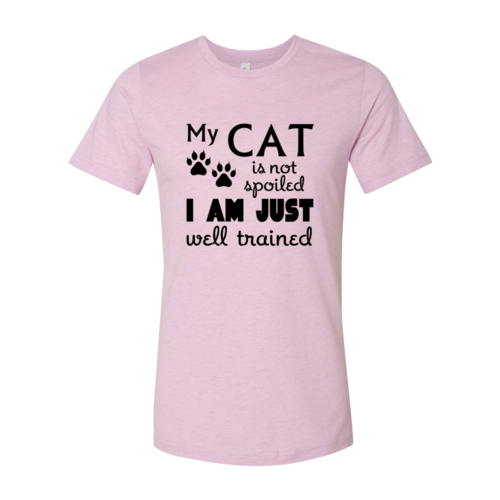 My Cat Is Not Spoiled Tee