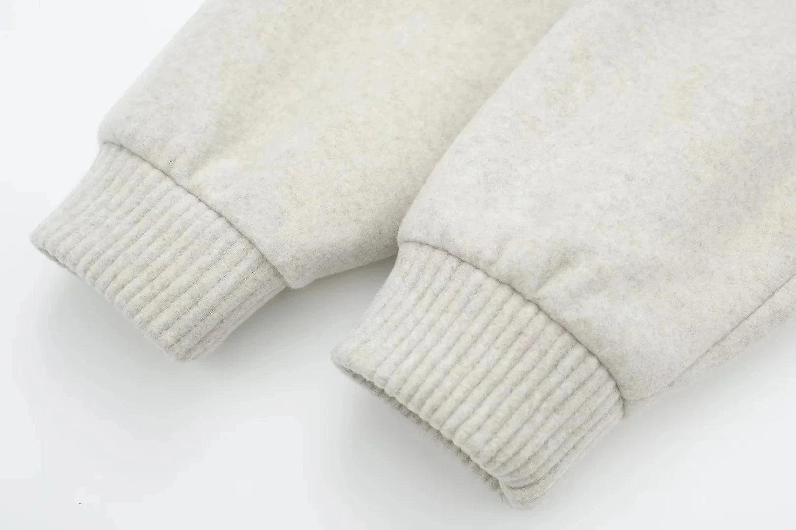 Women's Cropped Wool Bomber Jacket
