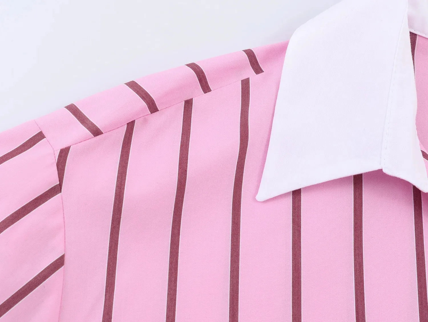 Women's Color Block Single-Breasted Top