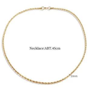 Gold Ball Chain Pendant Choker