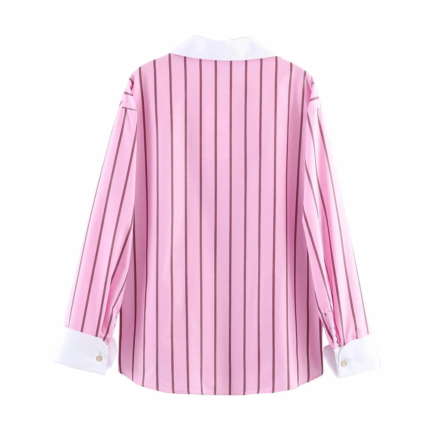Women's Color Block Single-Breasted Top